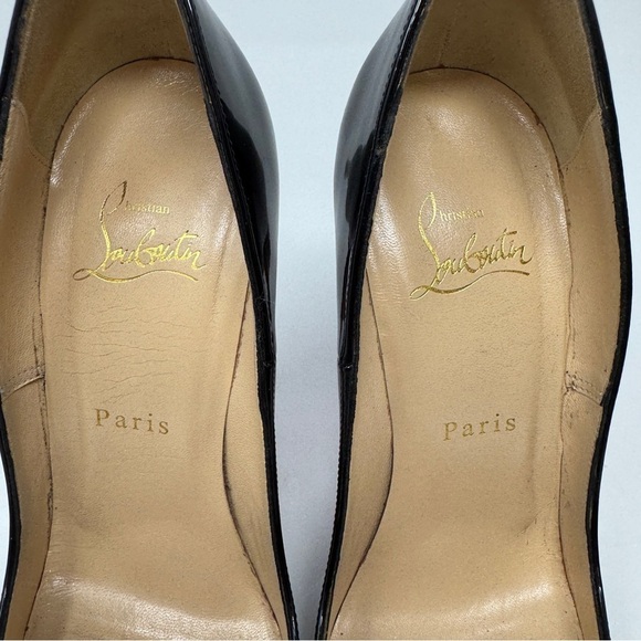 Christian Louboutin Kate 120MM Patent Leather Pumps Patent Heels - Picture 12 of 16